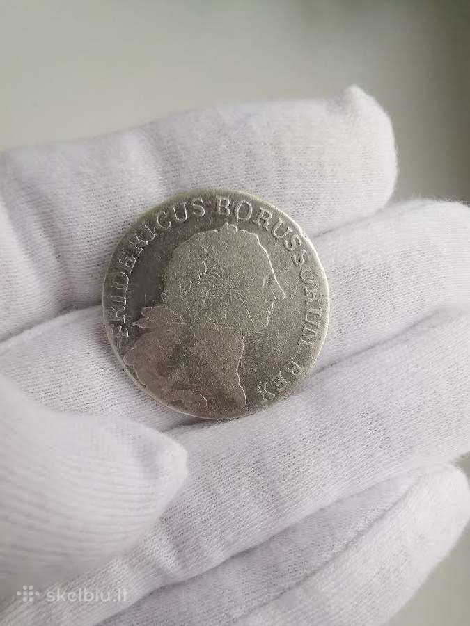 1773 Brandenburg-prusija, 1/3 Talerio (sidabras)