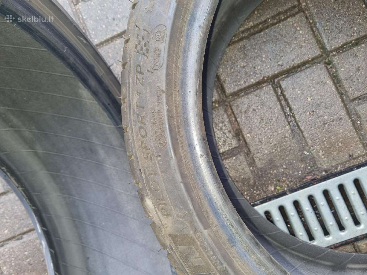 Parduodu 2 padangos Bridgestone 245/40/19 - nuotraukos Nr. 2