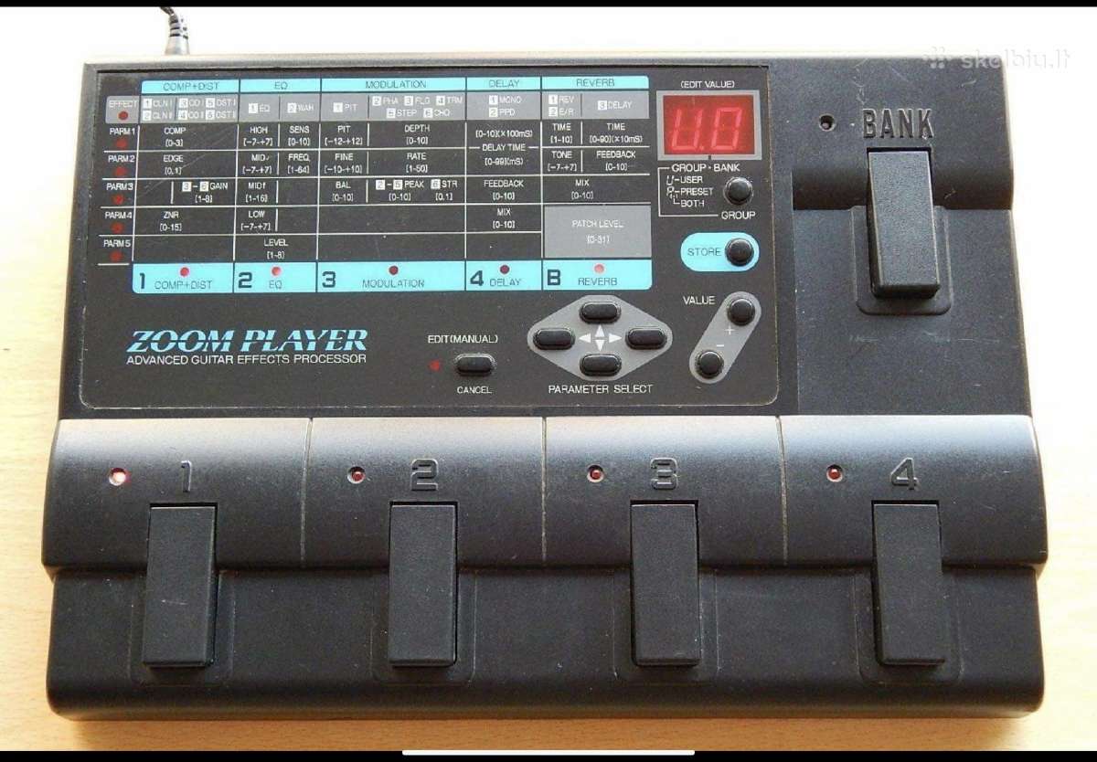 Boss Ge-7, Dot 270, Dd-100,hohner El. Fostex 280,