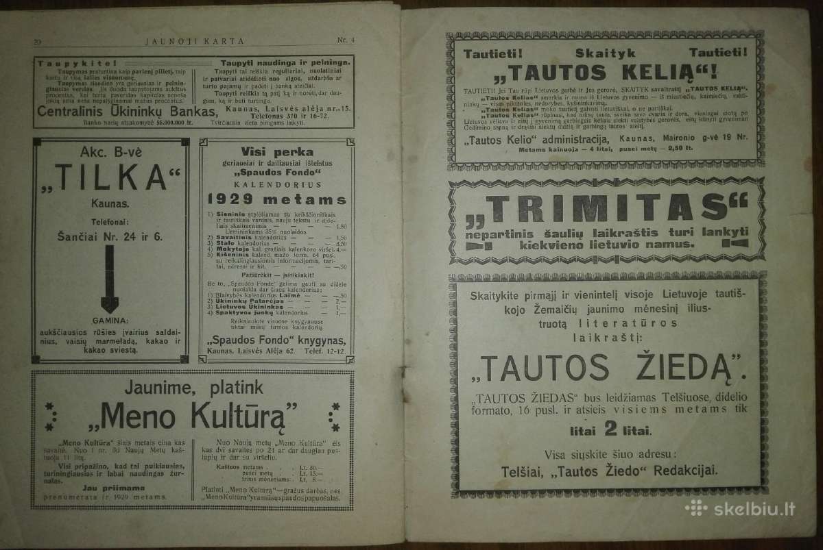 1283. Jaunoji Karta antikvarinis-kolekcinis laikr - nuotraukos Nr. 4