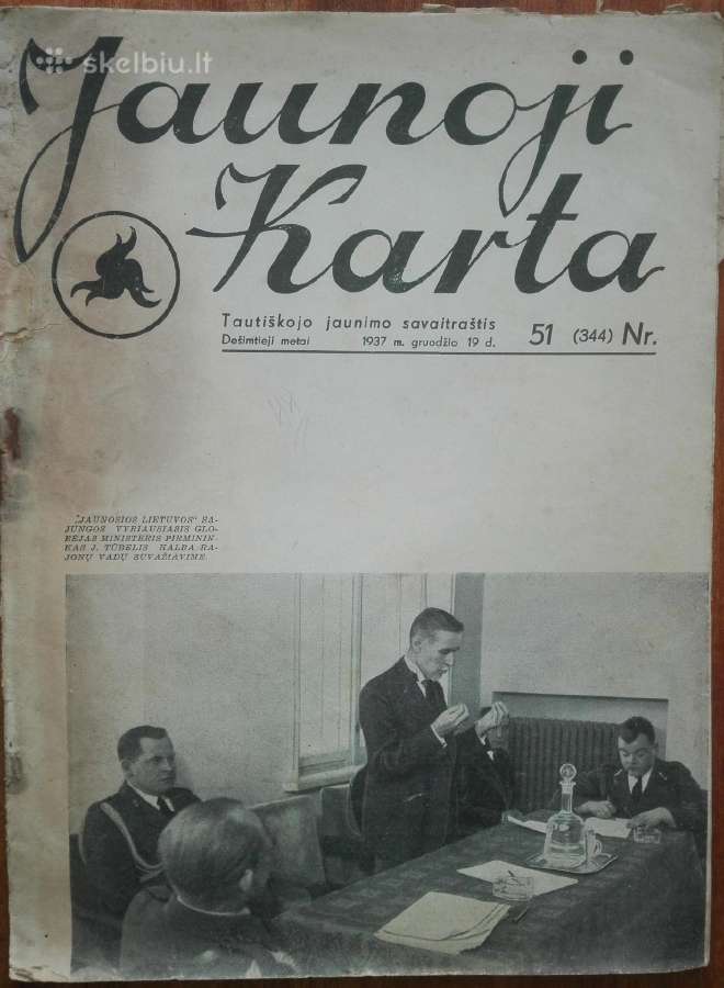 1283. Jaunoji Karta antikvarinis-kolekcinis laikr - nuotraukos Nr. 10
