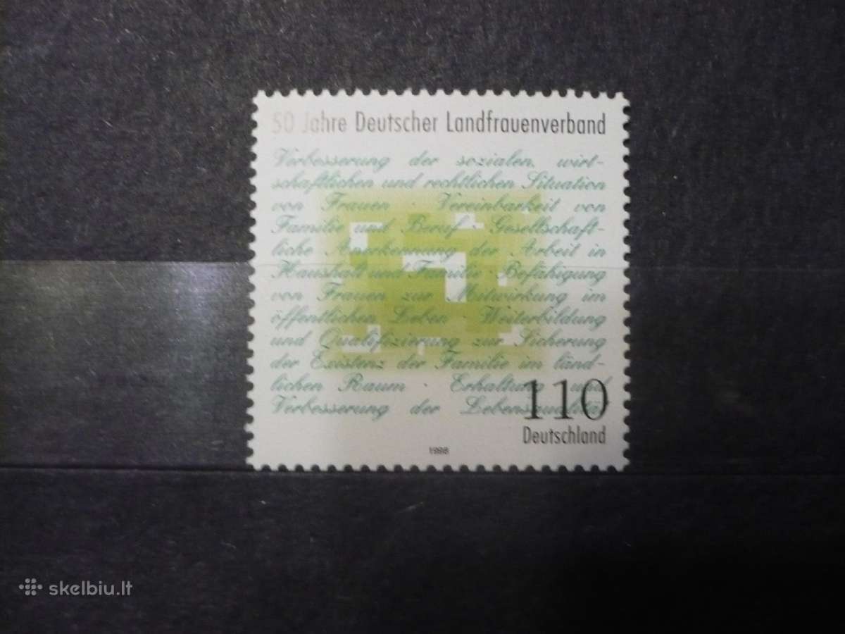 1998 m. Vokietijos žemės ūkio moterų draugijos