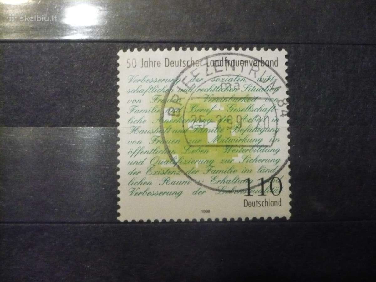 1998 m. Vokietijos žemės ūkio moterų draugijos
