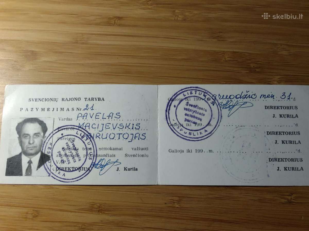 Karinis bilietas ir kt. 1956-1959 Švenčionių r. - nuotraukos Nr. 12