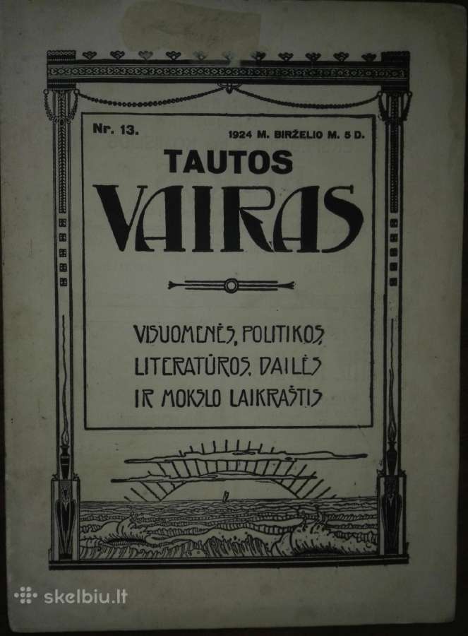 598. Vairas antikvarinis-kolekcinis laikraštis/žur - nuotraukos Nr. 19