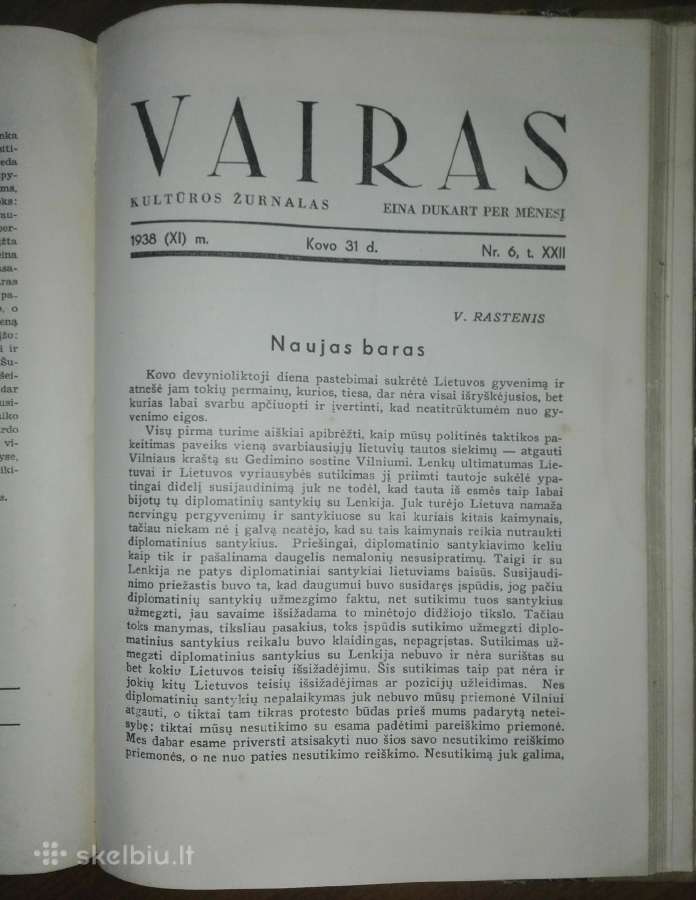598. Vairas antikvarinis-kolekcinis laikraštis/žur - nuotraukos Nr. 21