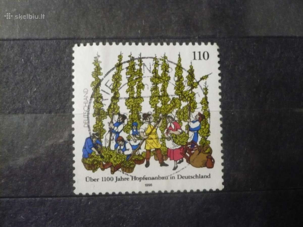 1998 1100 metų apynių auginimo Vokietijoje metinės