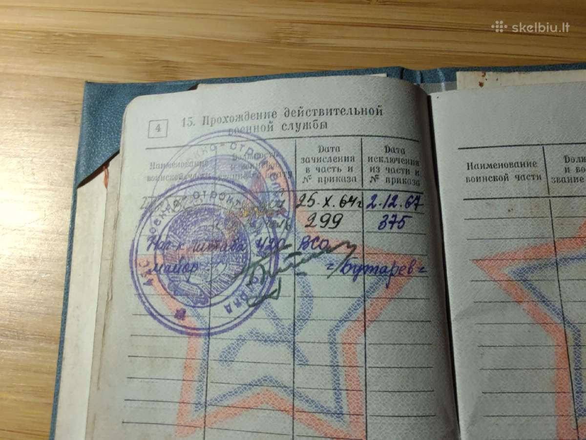 Karinis bilietas ir 20 m pergalei. Kupiškio r. - nuotraukos Nr. 5
