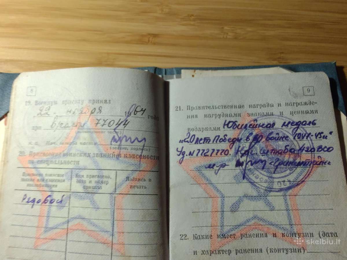 Karinis bilietas ir 20 m pergalei. Kupiškio r. - nuotraukos Nr. 11