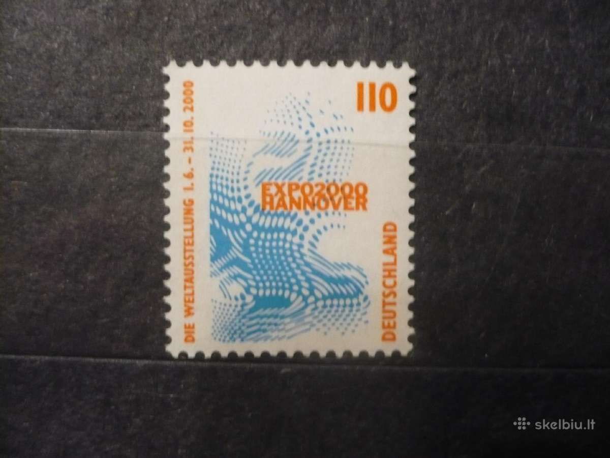 1998 Lankytinos vietos – Expo 2000 Hanoveryje Mhn