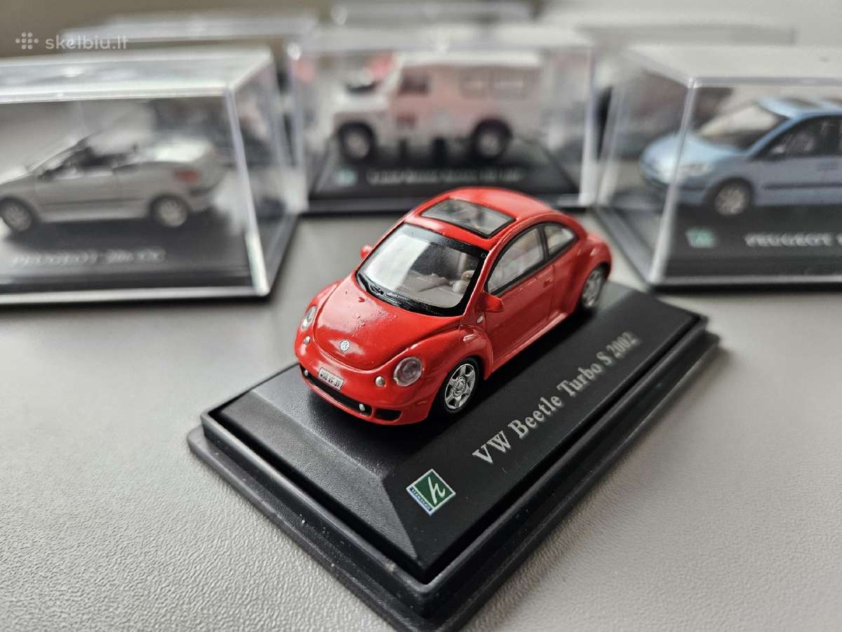 1:72 mastelio Cararama modeliukai