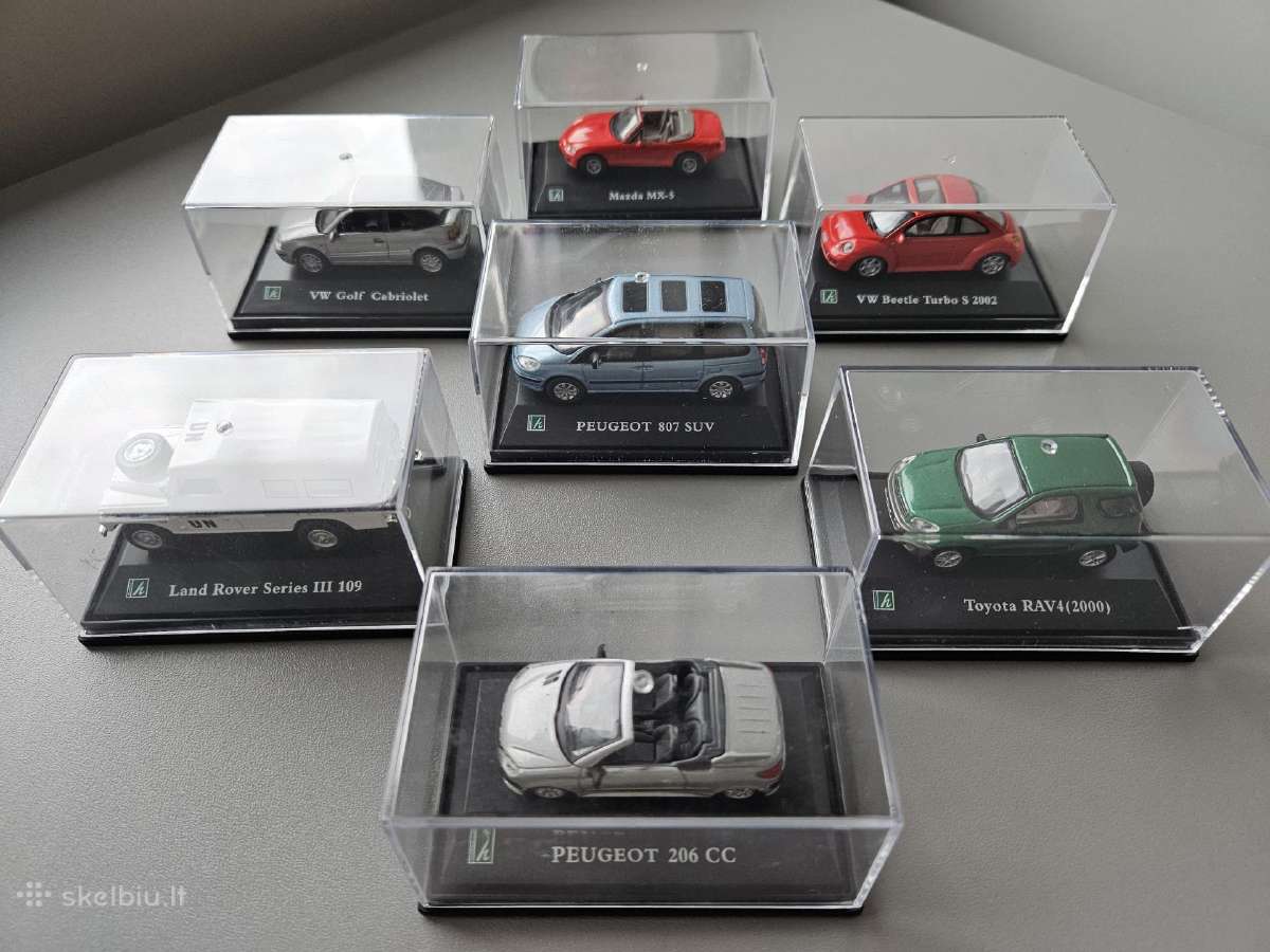 1:72 mastelio Cararama modeliukai - nuotraukos Nr. 7