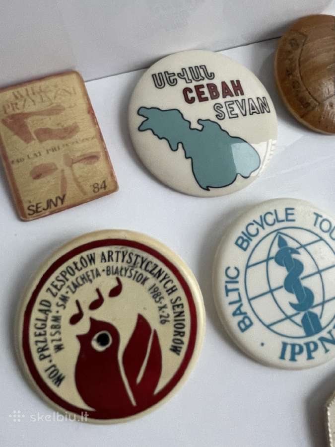 Senoviniai sovietinių laikų ženkliukai - nuotraukos Nr. 18