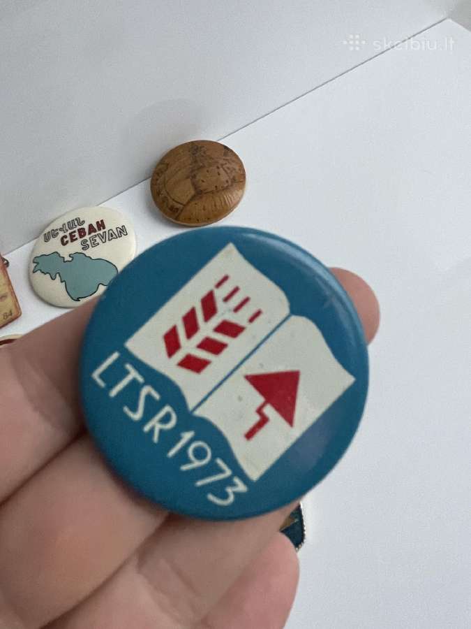 Senoviniai sovietinių laikų ženkliukai - nuotraukos Nr. 29