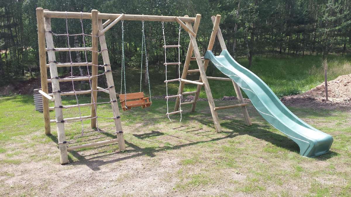 Lauko supynės su čiuožyklom - nuotraukos Nr. 12