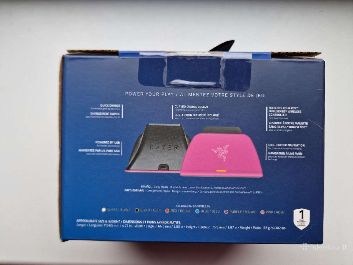 Razer Universal Quick Charging Stand for Ps5 - nuotraukos Nr. 2