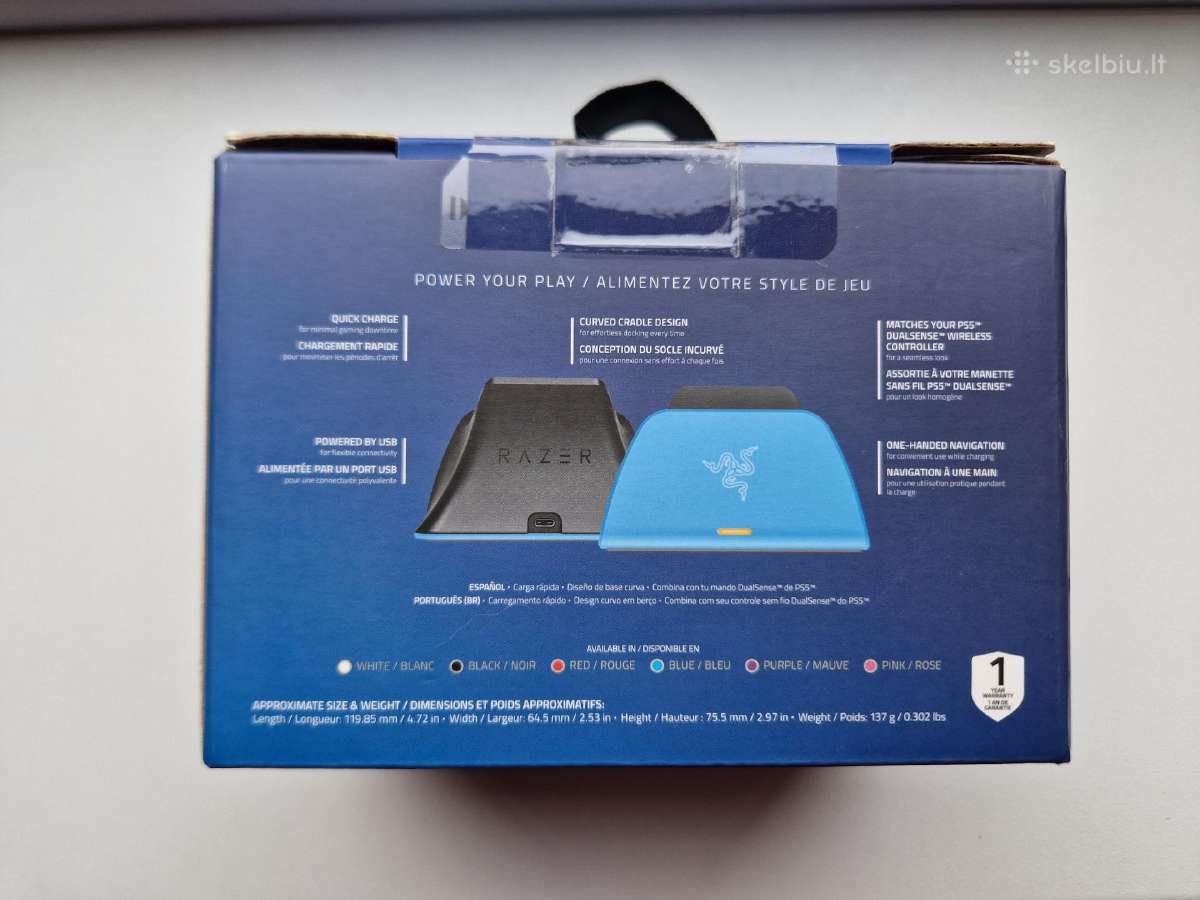 Razer Universal Quick Charging Stand for Ps5 - nuotraukos Nr. 2