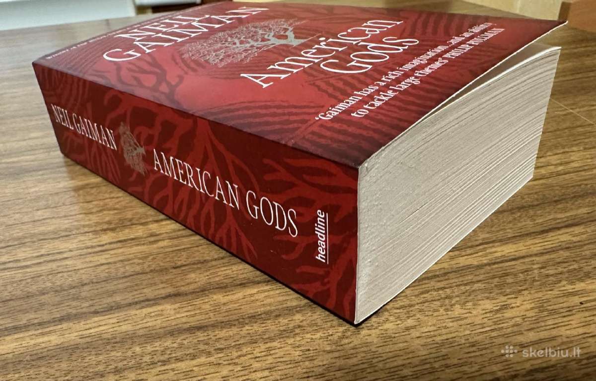 Knyga Neil Gaiman “American Gods" - nuotraukos Nr. 3