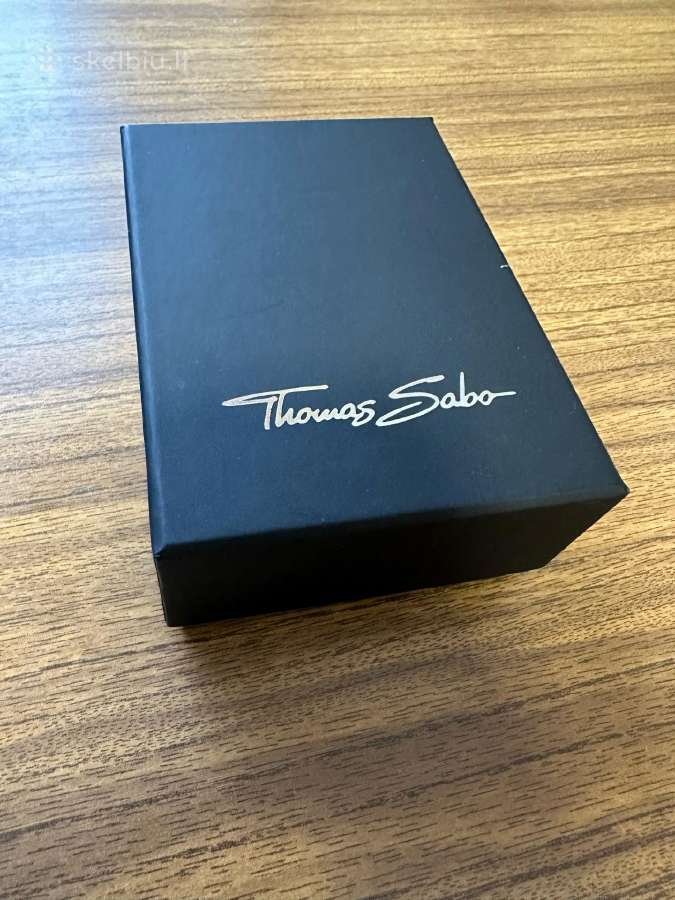 Thomas Sabo sidabriniai auskarai ir grandinėlė - nuotraukos Nr. 4