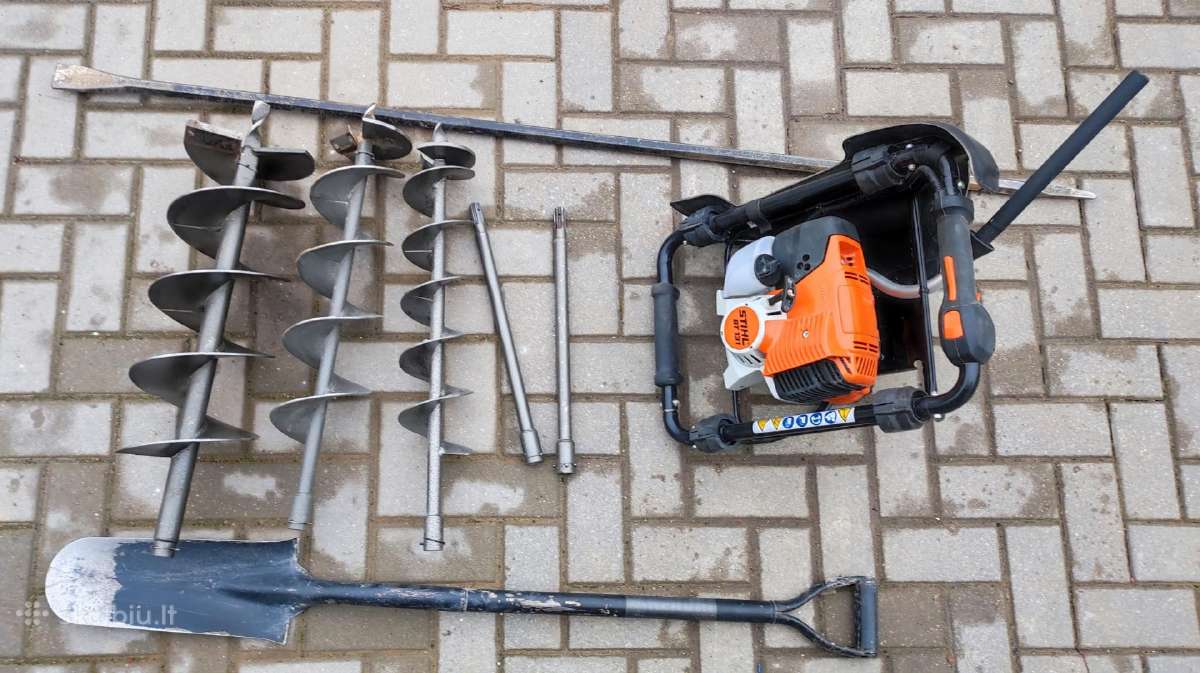 Motorinis žemės grąžtas Stihl Bt 131 - Skelbiu.lt