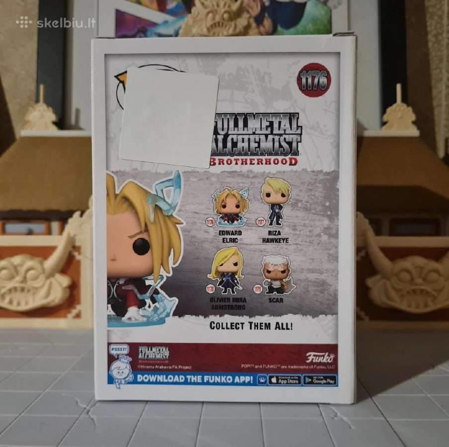 Fullmetal Alchemist Edward Elric Funko pop chase - nuotraukos Nr. 4