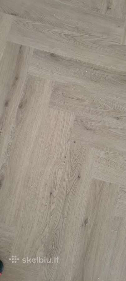 Vinilinės grindys iš ,Alberto parketas" 9,375 m2 - nuotraukos Nr. 4