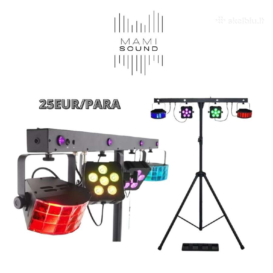 Garso ir šviesų aparatūros nuoma - nuotraukos Nr. 15
