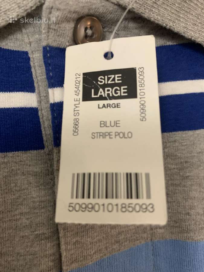 Nauji Vyriški polo marškinėliai Dunnes, L - nuotraukos Nr. 4