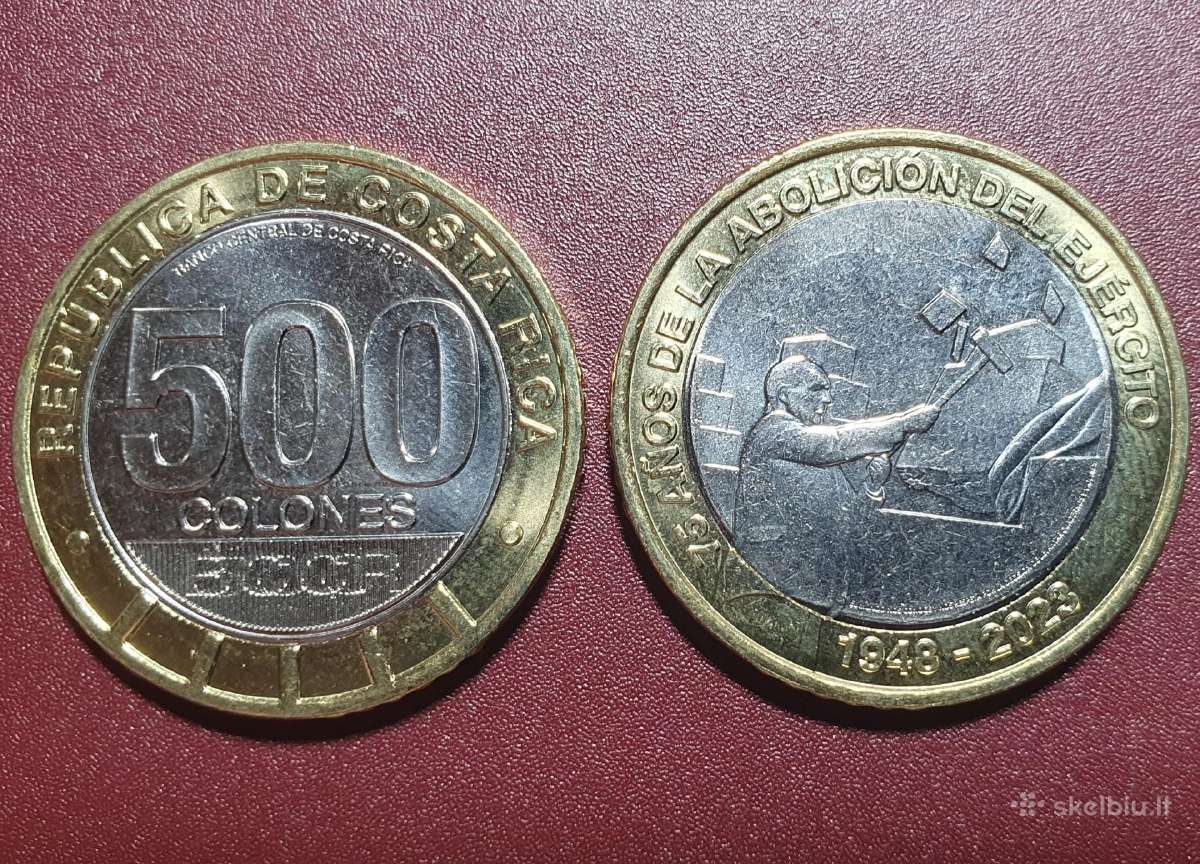 Kosta Rika 500 Kolonų, 2023 Kariuomenės Panaikinim