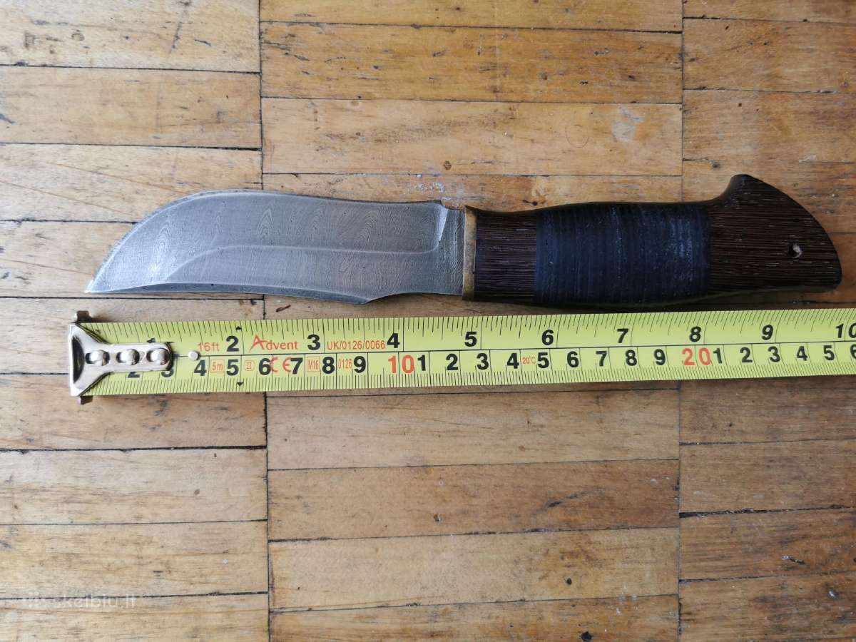 Damasko plieno peilis - nuotraukos Nr. 8