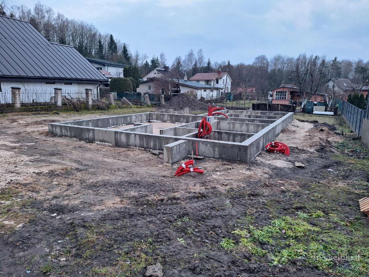 Pamatų įrengimas. Betonavimo darbai.cfa. - nuotraukos Nr. 7