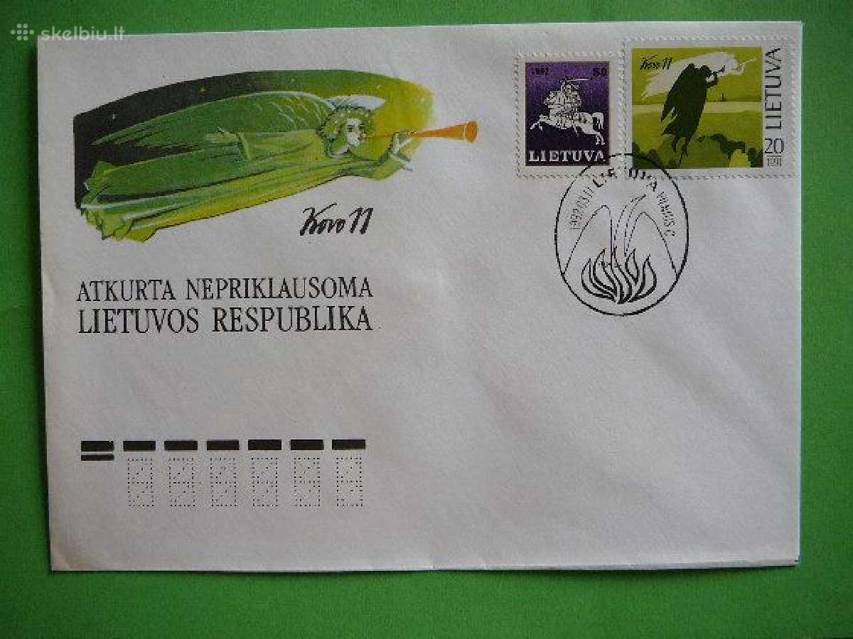 Lietuva 1992 Kovo 11 Pdv lit112v