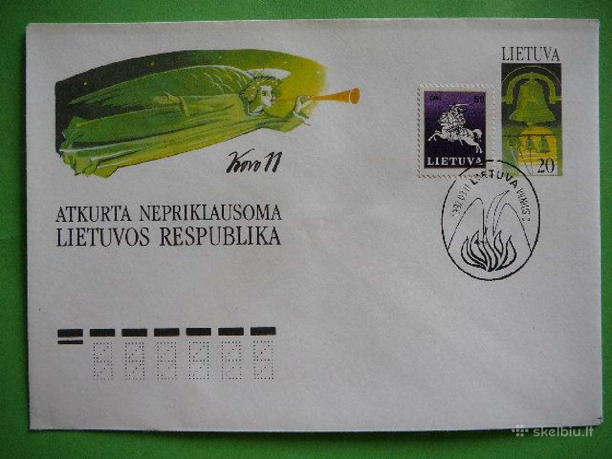 Lietuva 1992 Kovo 11 Pdv lit113v