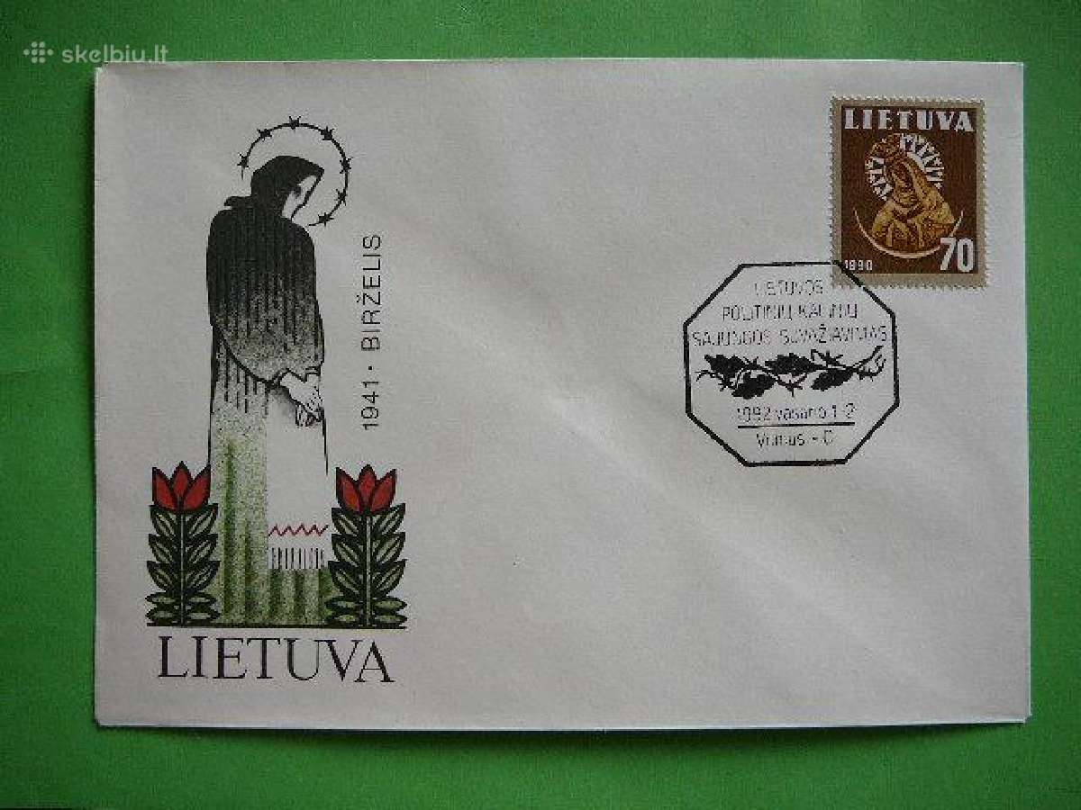 Lietuva 1992 Birzelis(1941) Politkaliniai lit115v