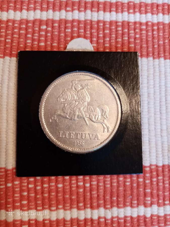 10 Litų 1936 m. gero apyvartinio Stovio Tvarkinga. - nuotraukos Nr. 2
