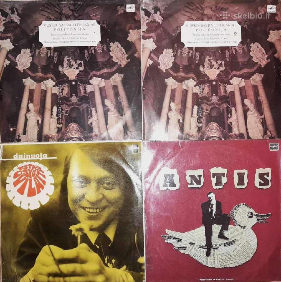 Lietuviškos plokštelės iš asmeninės kolekcijos