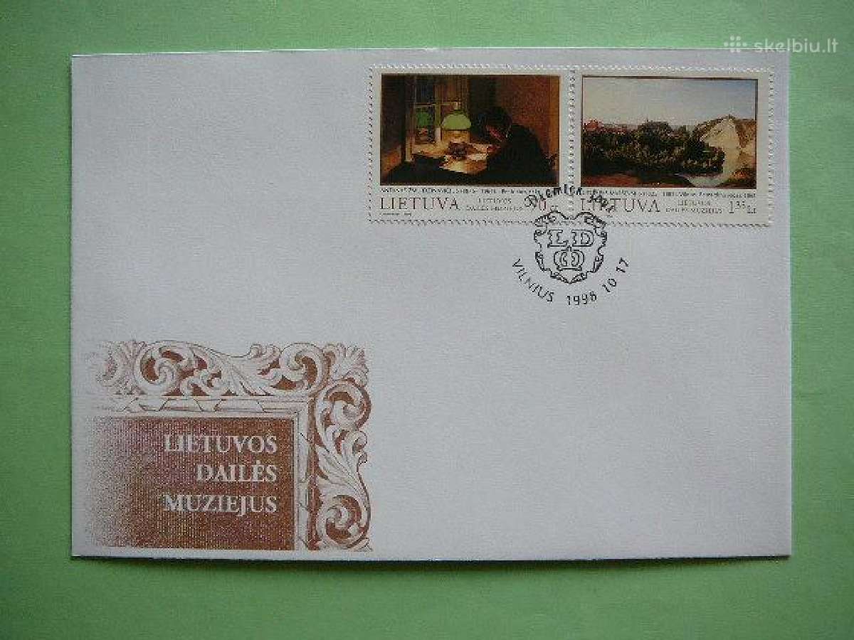 Lietuva 1998 Daile Pdv lit678p