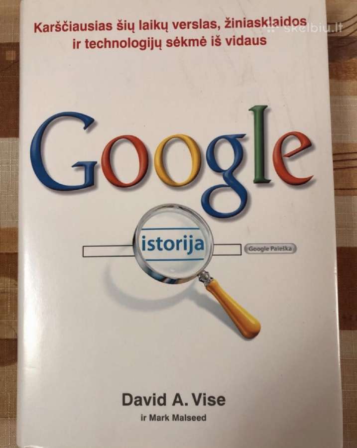 Knyga google istorija