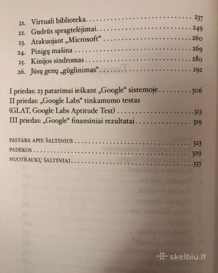Knyga google istorija - nuotraukos Nr. 5