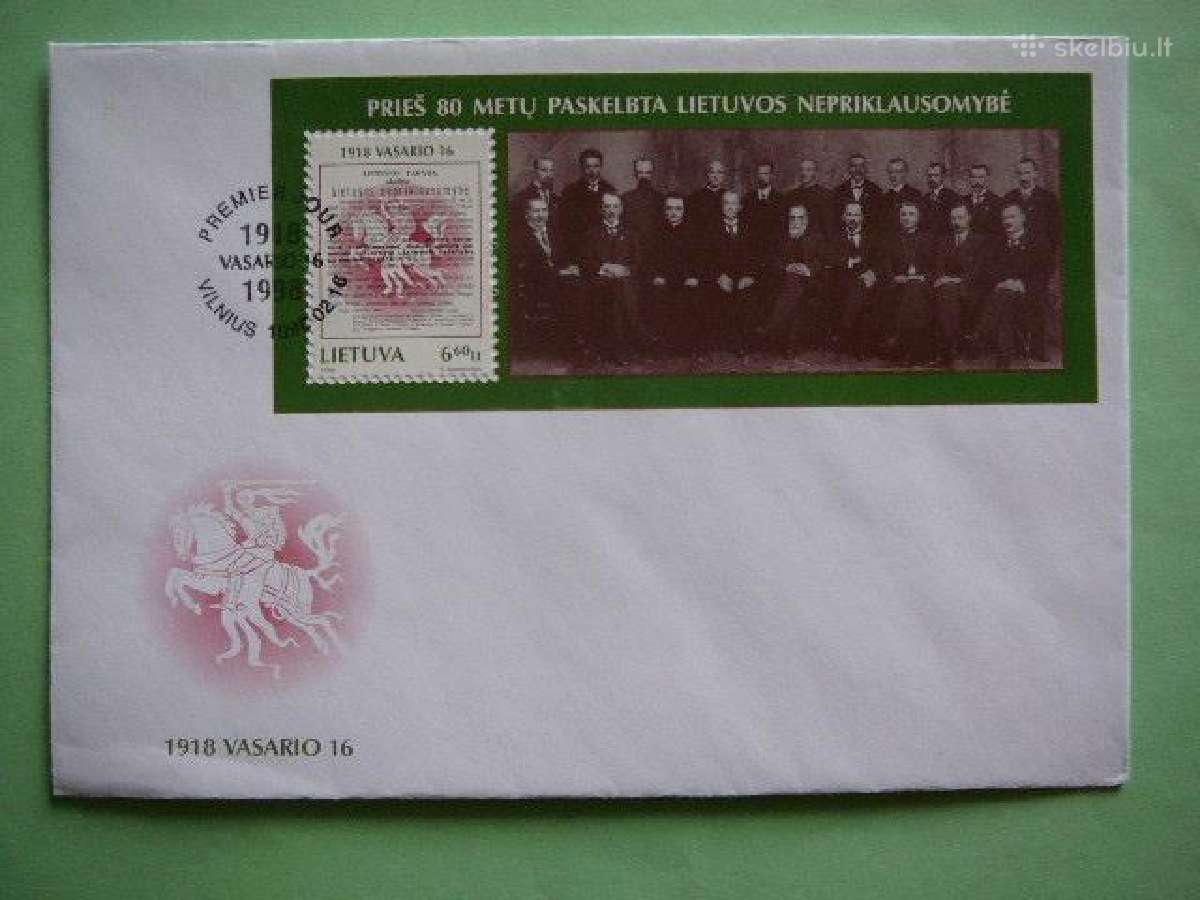 Lietuva 1998 Nepriklausomybe Pdv lit660p