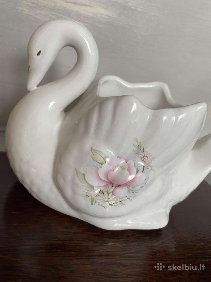 Vaza gulbė Imperial Staffordshire - nuotraukos Nr. 7
