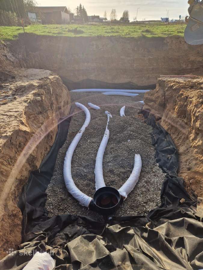 Drenažo, lietaus ir nuotekų darbai - nuotraukos Nr. 17