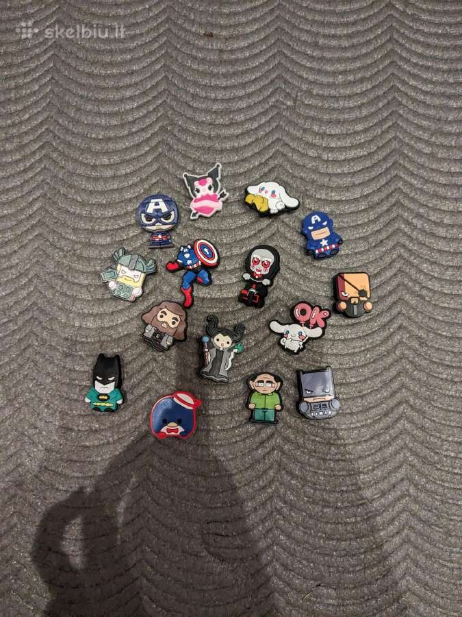 Crocs jibbitz, charms, aksesuarai, ženkliukai - nuotraukos Nr. 7