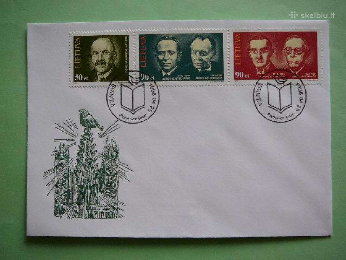 Lietuva 1998 Izymus zmones Pdv lit665p