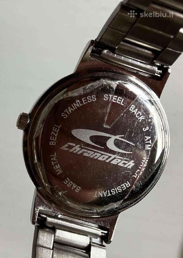 Rankinis kvarcinis laikrodis Chronotech Ct.7002/02 - nuotraukos Nr. 5