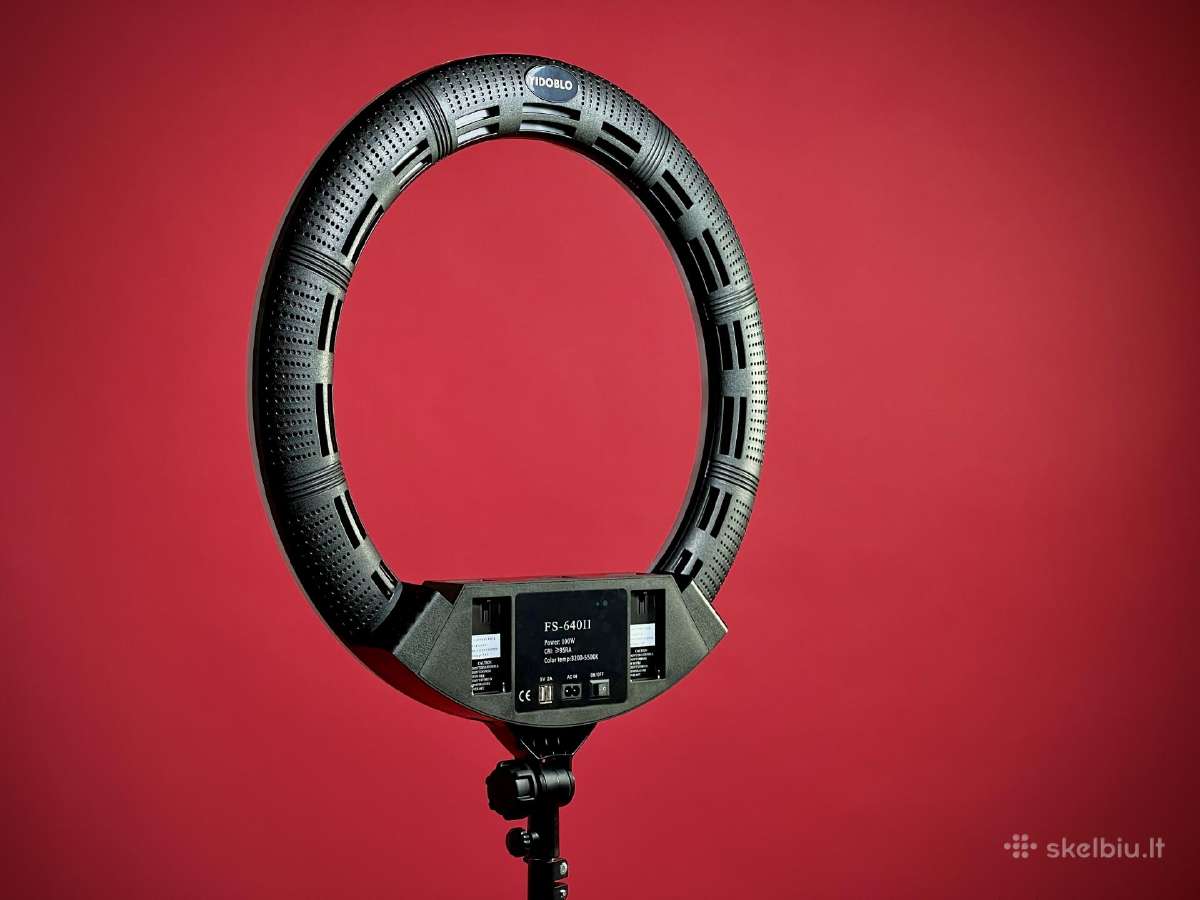 LED žiedinė lempa, makiažo lempa, ring light - nuotraukos Nr. 21