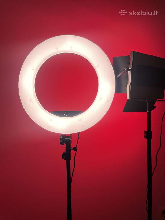 LED žiedinė lempa, makiažo lempa, ring light - nuotraukos Nr. 26