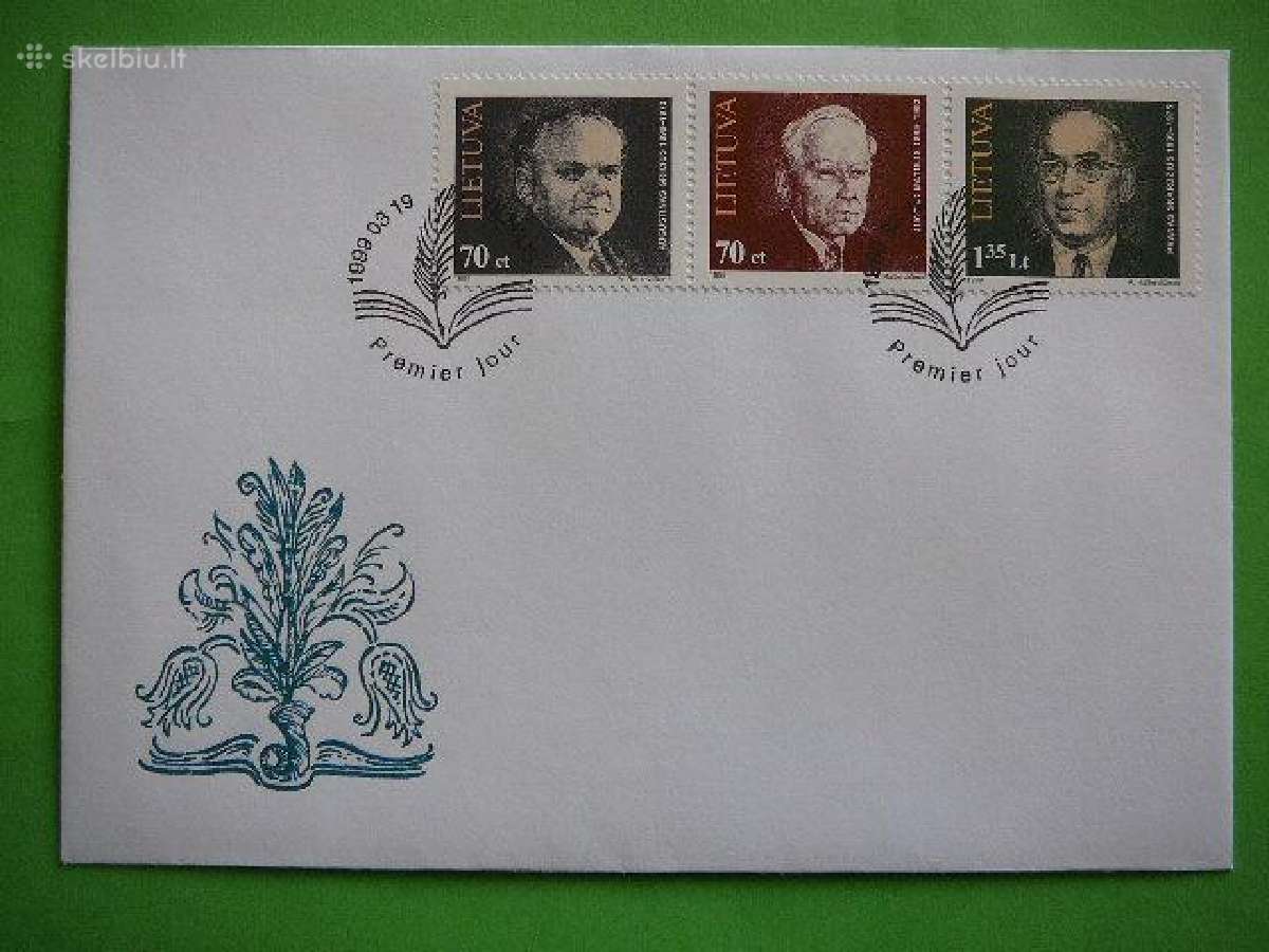 Lietuva 1999 Izymus zmones Pdv lit689v