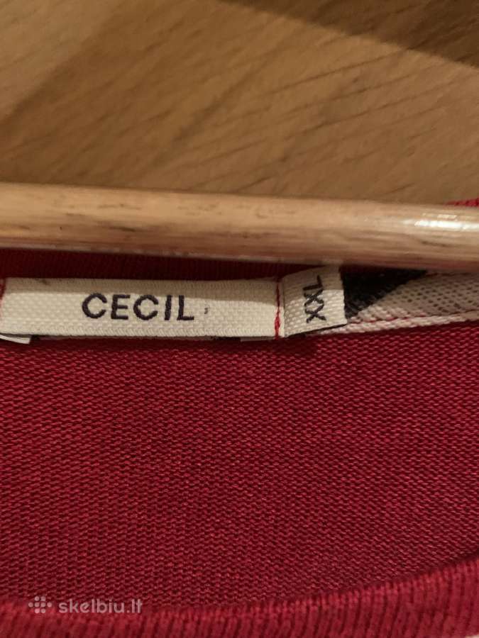 Megzto trikotažo laisvalaikio Cecil palaidinė - nuotraukos Nr. 3