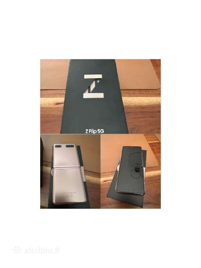 Samsung z flip 1 iarba 3 5G sudauzytas ekranas - nuotraukos Nr. 2